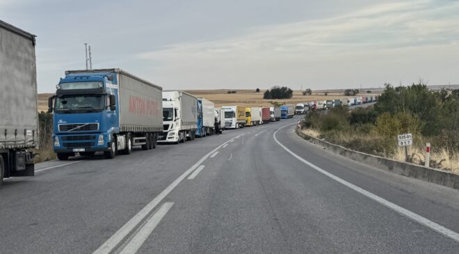 30 kilometrelik çile!