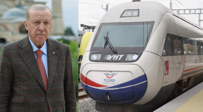 Hızlı trende ilk heyecan