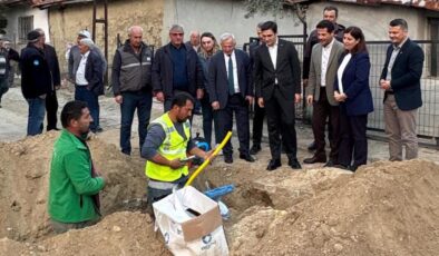 İbriktepe doğal gaza kavuşuyor
