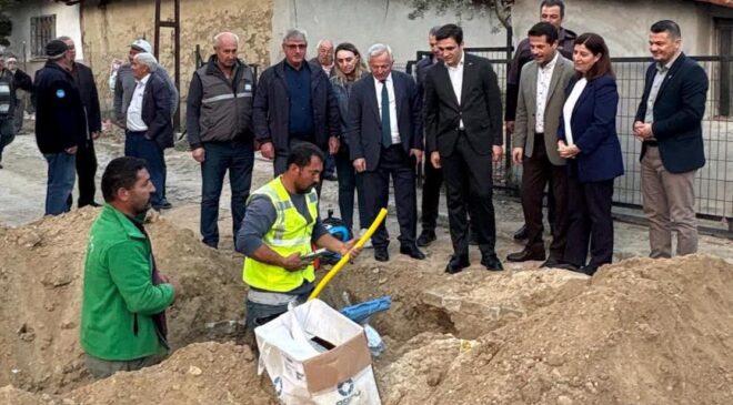 İbriktepe doğal gaza kavuşuyor