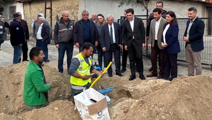 İbriktepe doğal gaza kavuşuyor