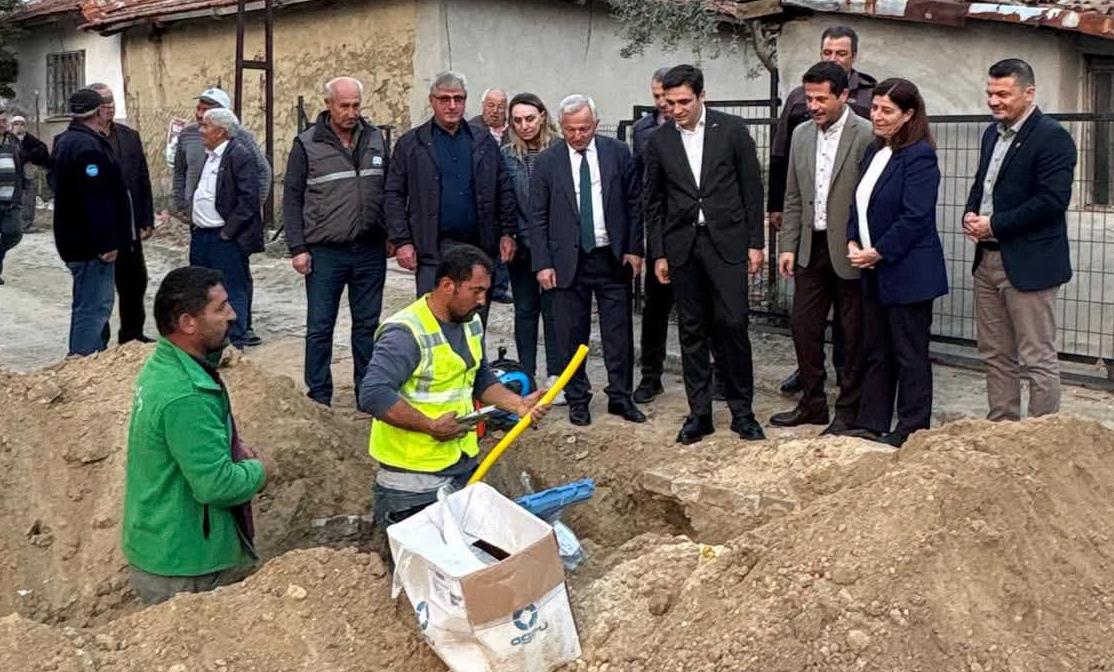 İbriktepe doğal gaza kavuşuyor