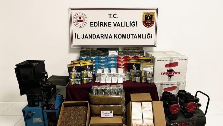 Kaçak tütün operasyonu