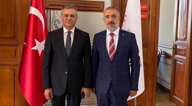 Kahraman’dan İletişim Başkanlığına ziyaret