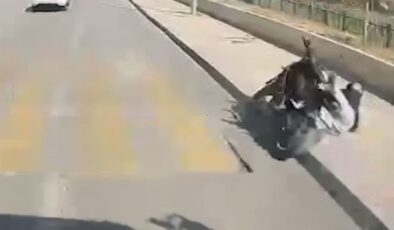 Yürekleri ağıza getiren kaza!