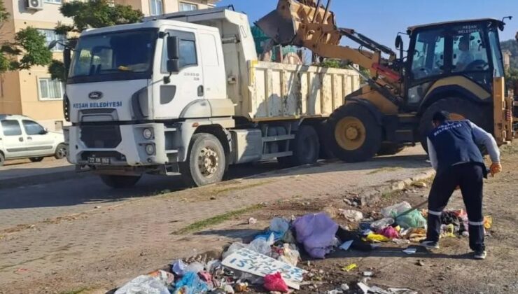 Keşan’da temizlik seferberliği