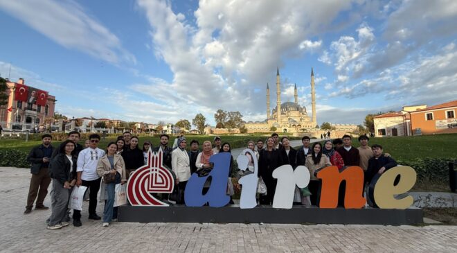 Kırklareli Üniversitesinden Edirne gezisi