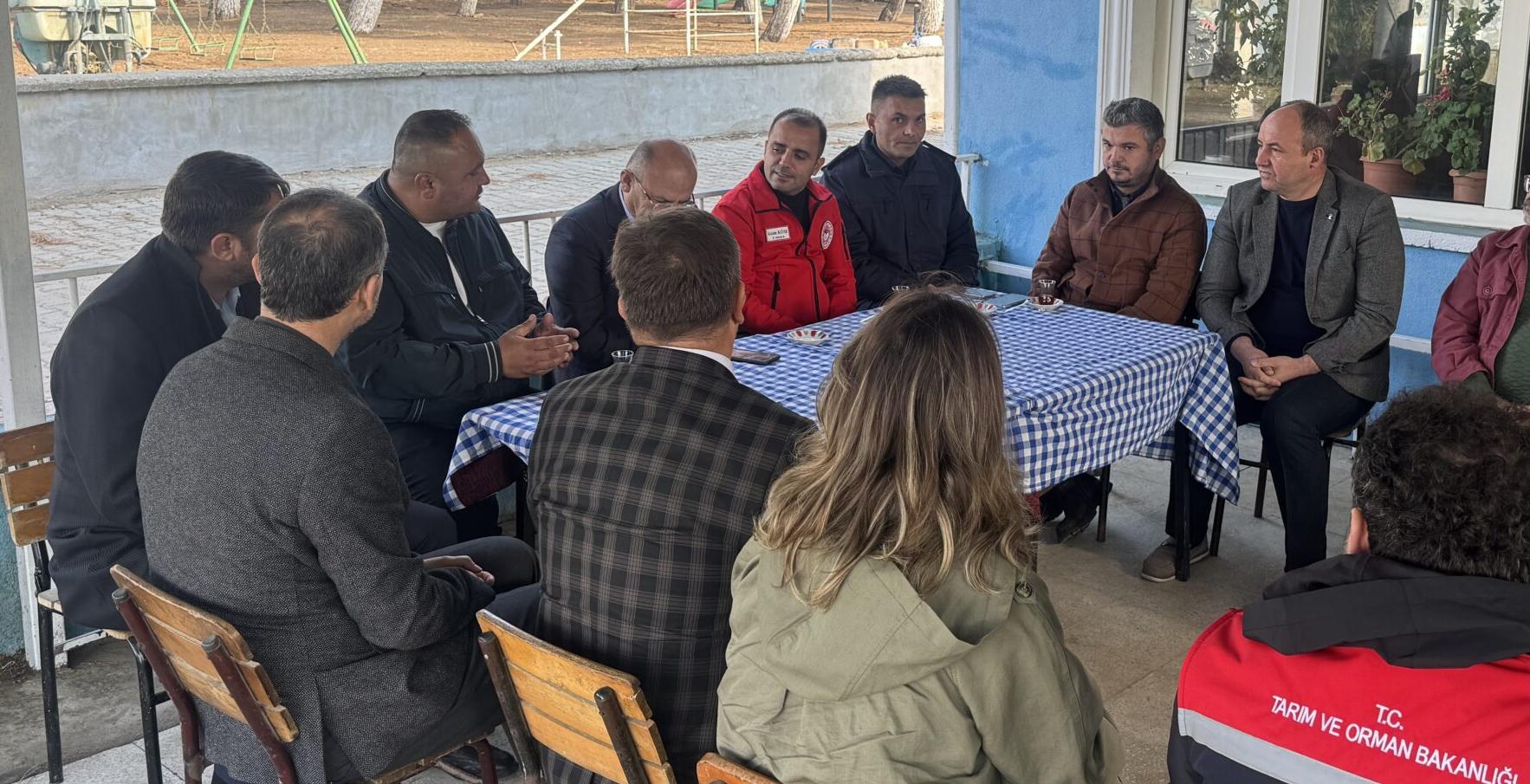Köse, Çobanpınar köyü sakinleriyle buluştu