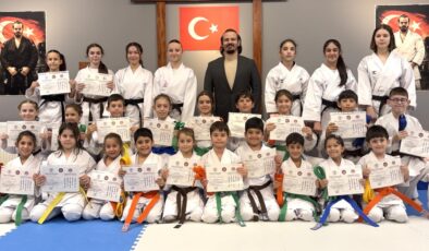 Kutlu Spor Kulübü’nde kuşak sınavı heyecanı