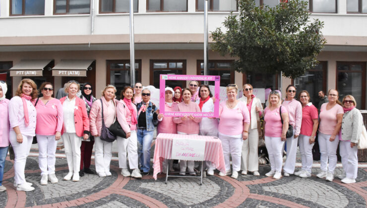 Edirne’de pembe farkındalık