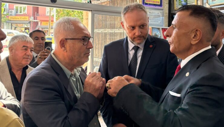 MHP’li Arkaz’dan esnaf ziyareti