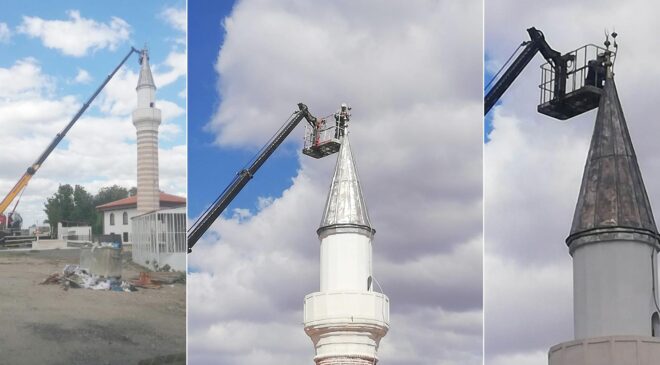 Minarenin alemine bakım