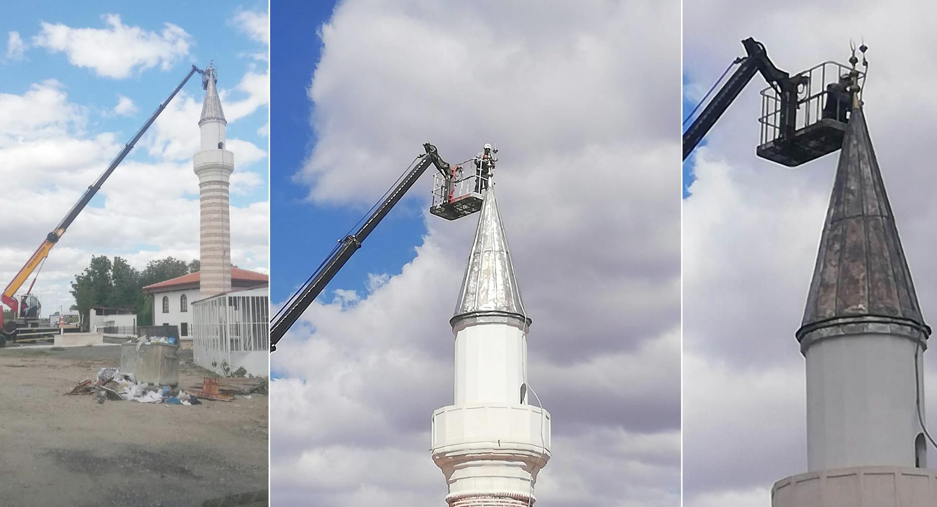 Minarenin alemine bakım