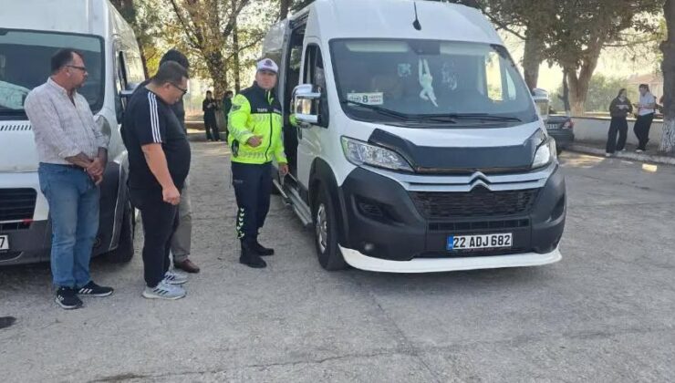 Öğrenci servislerine sıkı denetim