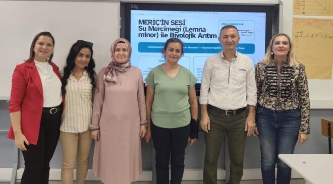 Öğretmenlerden çevreye duyarlı proje