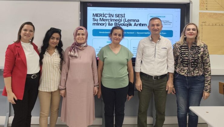Öğretmenlerden çevreye duyarlı proje