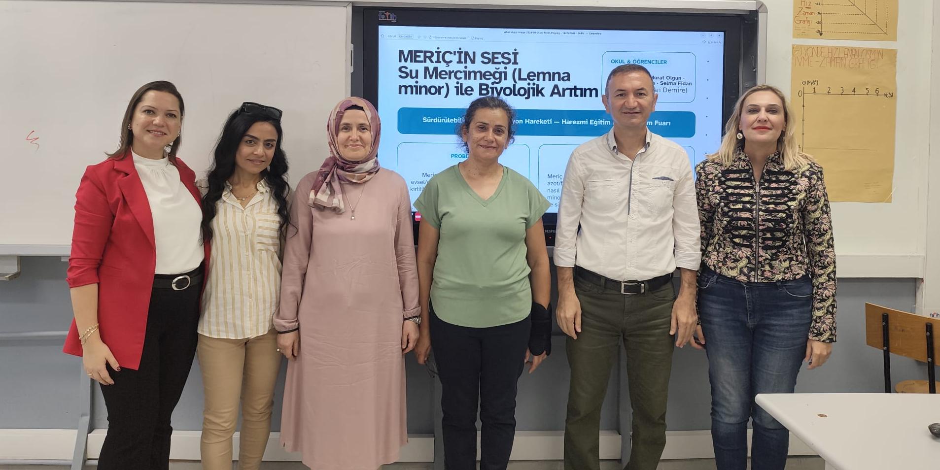 Öğretmenlerden çevreye duyarlı proje