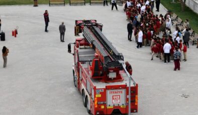 Okullarda deprem ve yangın tatbikatı