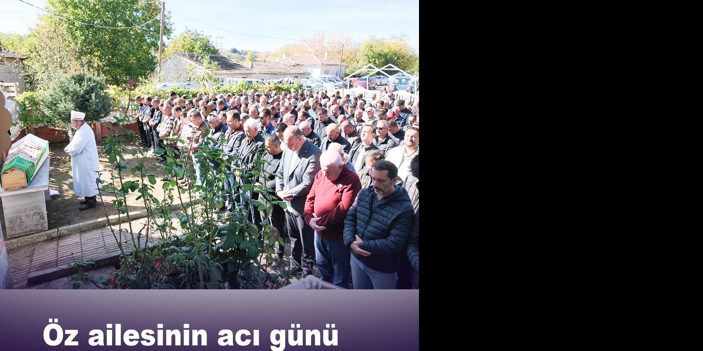 Hasanağa Köyü’nde cenaze töreni düzenlendi