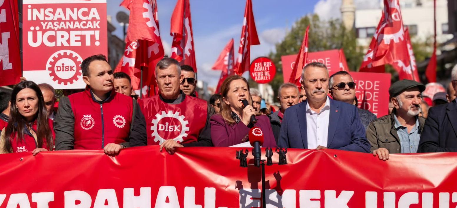 Saraçlar’da emekçi buluşması