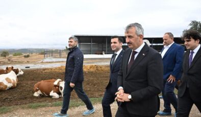 Sezer’den Çelikoğlu Çiftliği’ne ziyaret