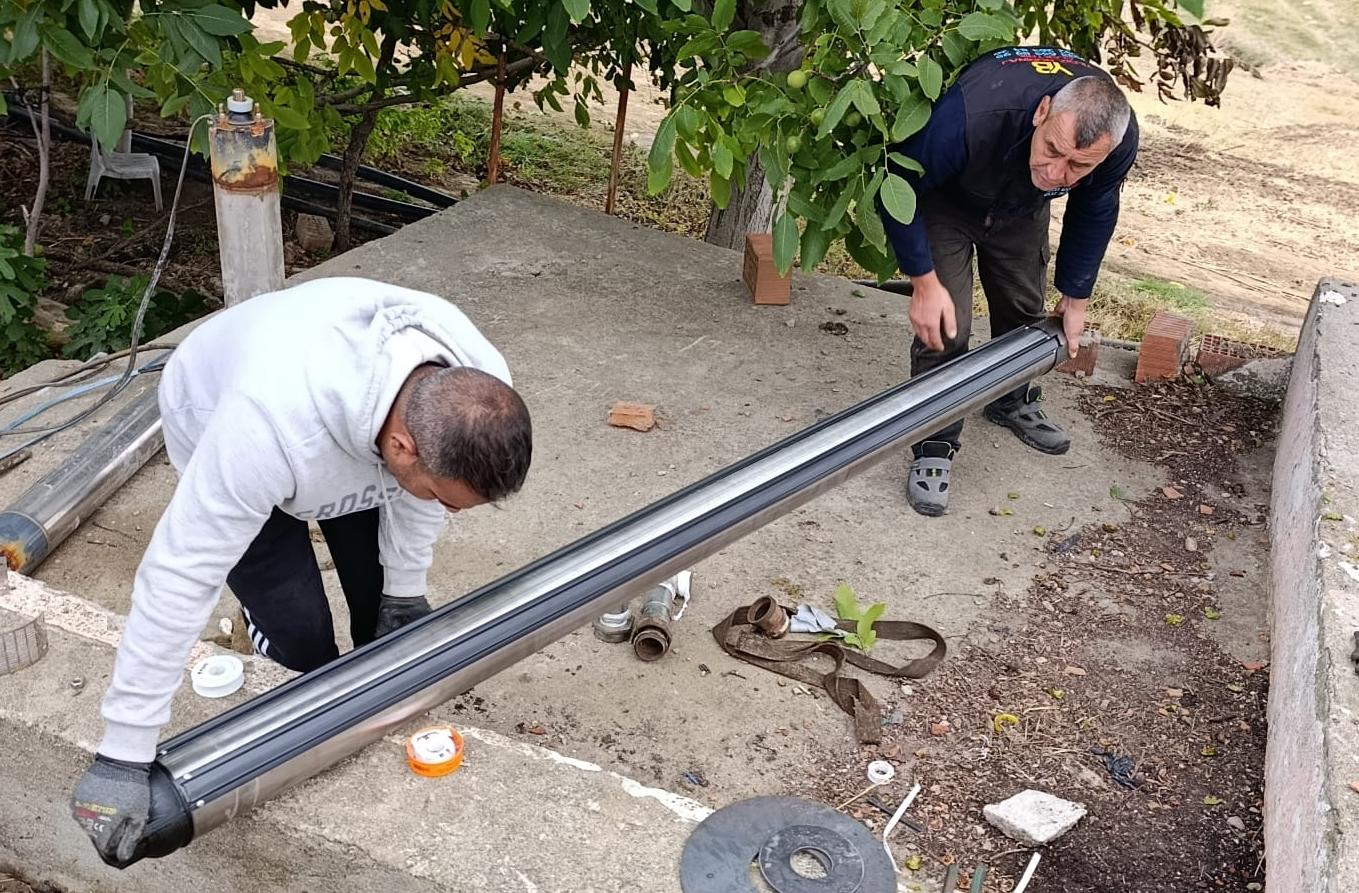 Süleymaniye’nin içme suyu sistemi onarıldı