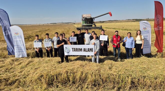 Tarlada ders
