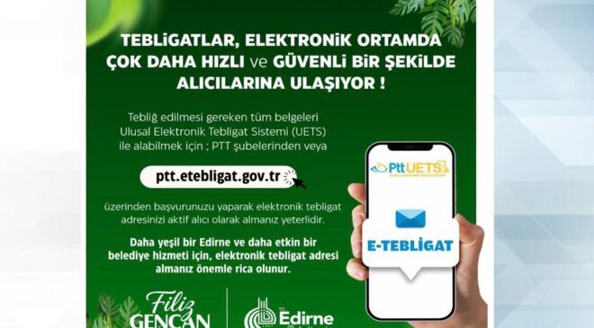 Tebligatlar artık dijital