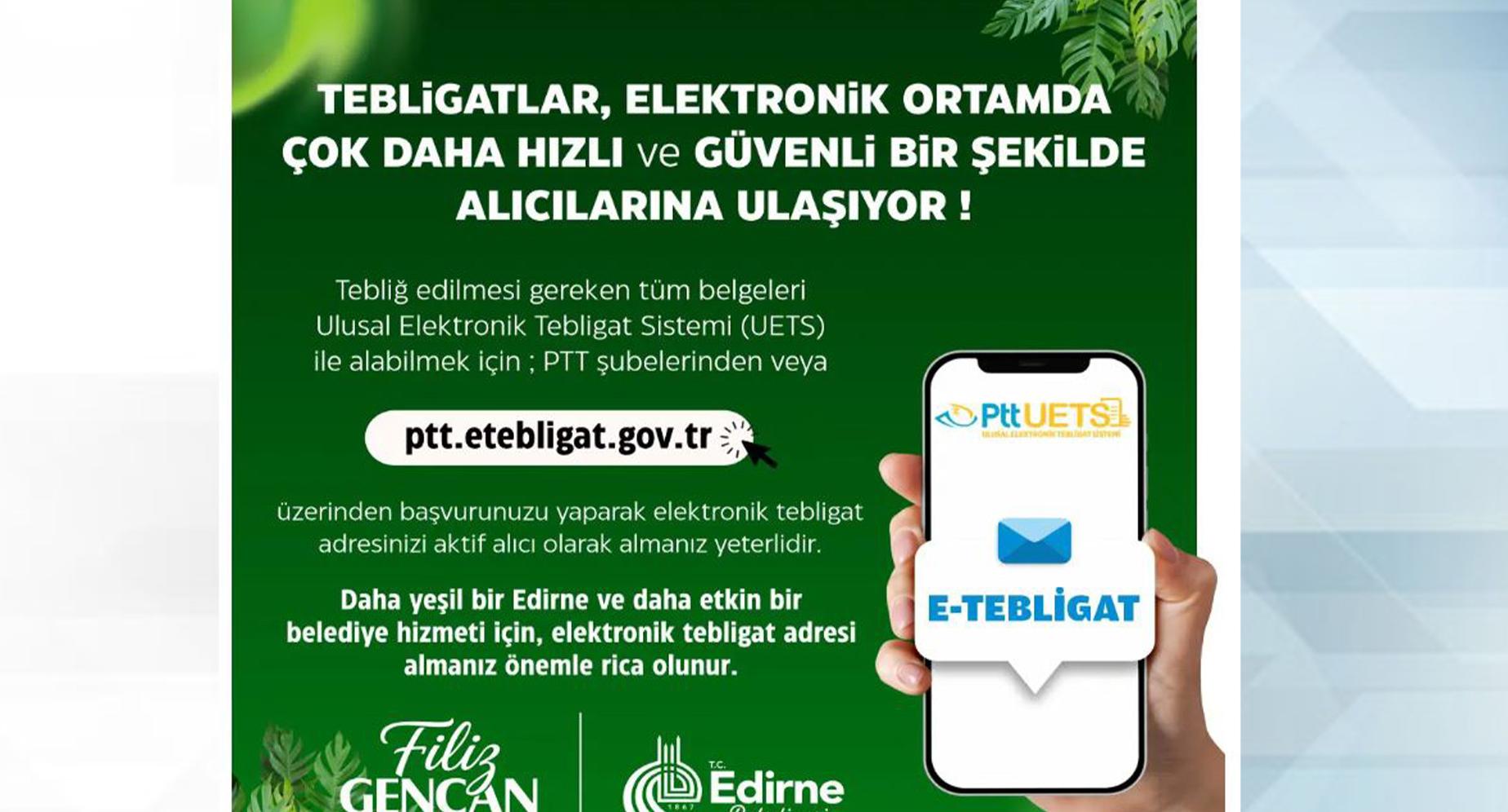 Tebligatlar artık dijital