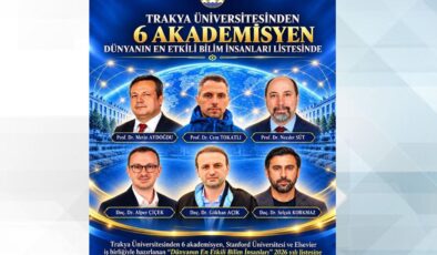 TÜ akademisyenleri o listede!