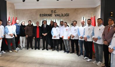 Vali Sezer, şefleri ağırladı