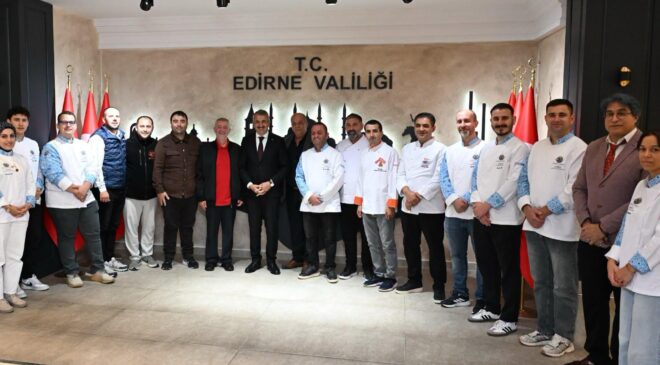 Vali Sezer, şefleri ağırladı