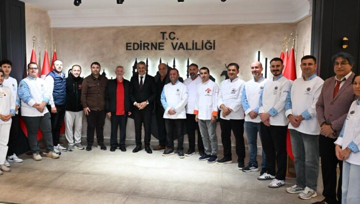 Vali Sezer, şefleri ağırladı