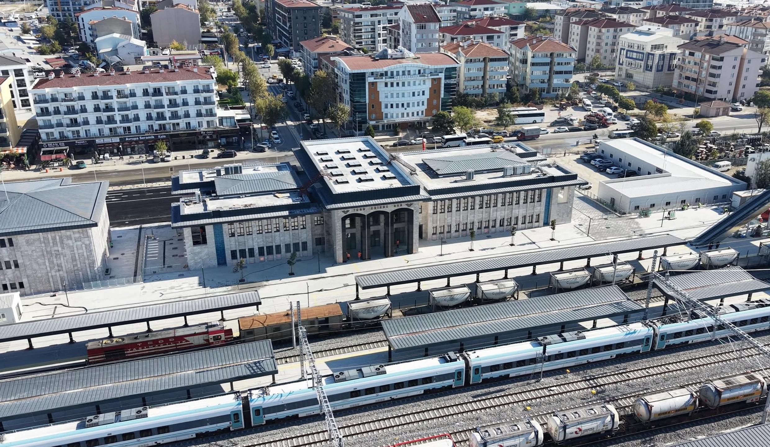Yeni Edirne Garı açılışa hazır