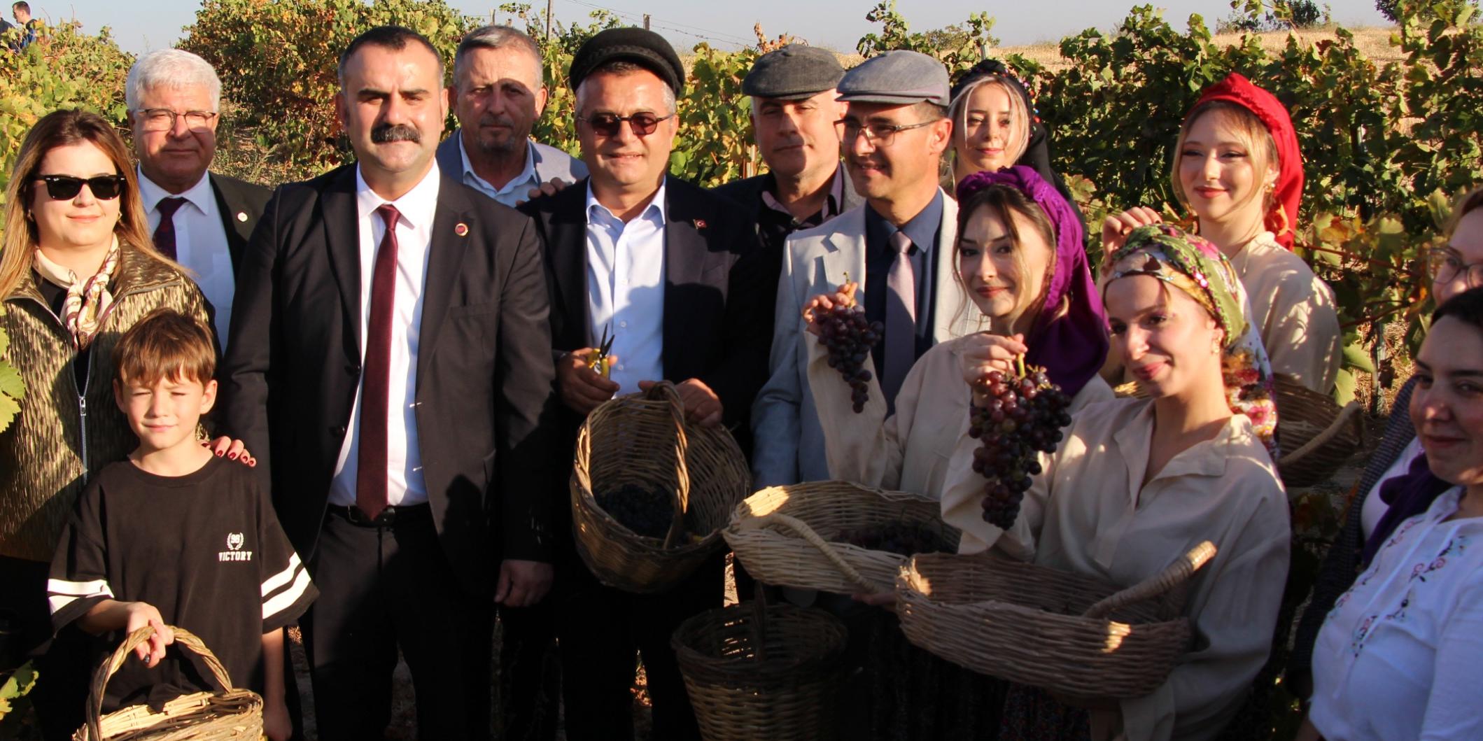 Yeniköy’de Bağ Bozumu coşkusu