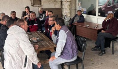 Yolageldili üreticilere ziyaret