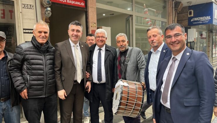 Balkanlı, Keşan’da partililerle buluştu
